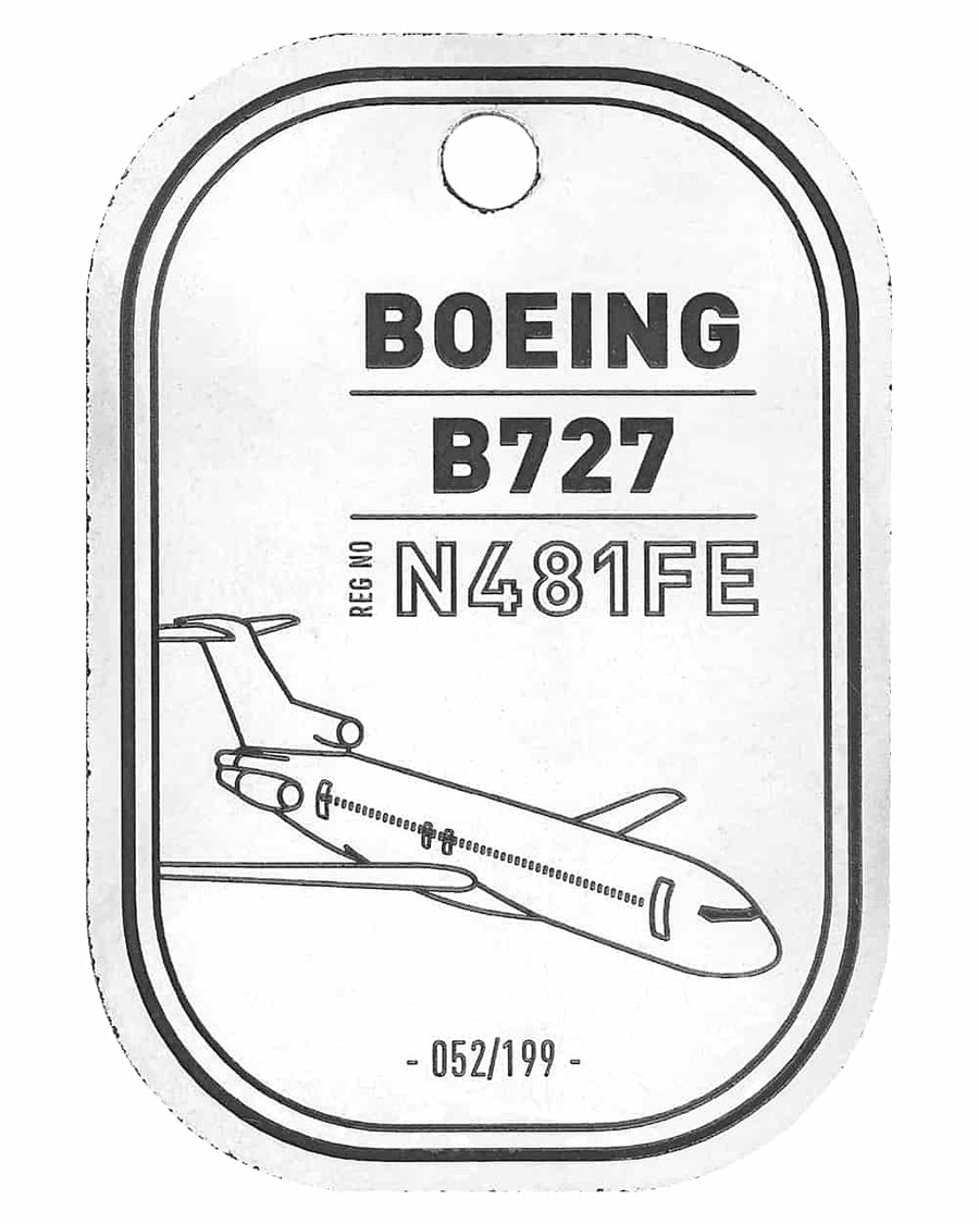 Boeing 727 - Fedex - White