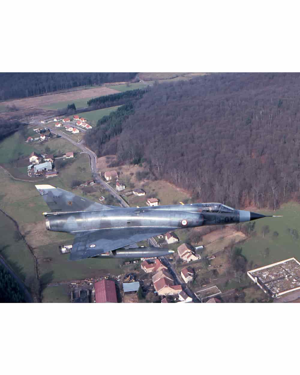 Mirage III Delta Engraved / Raw Grey - Raw Aluminum