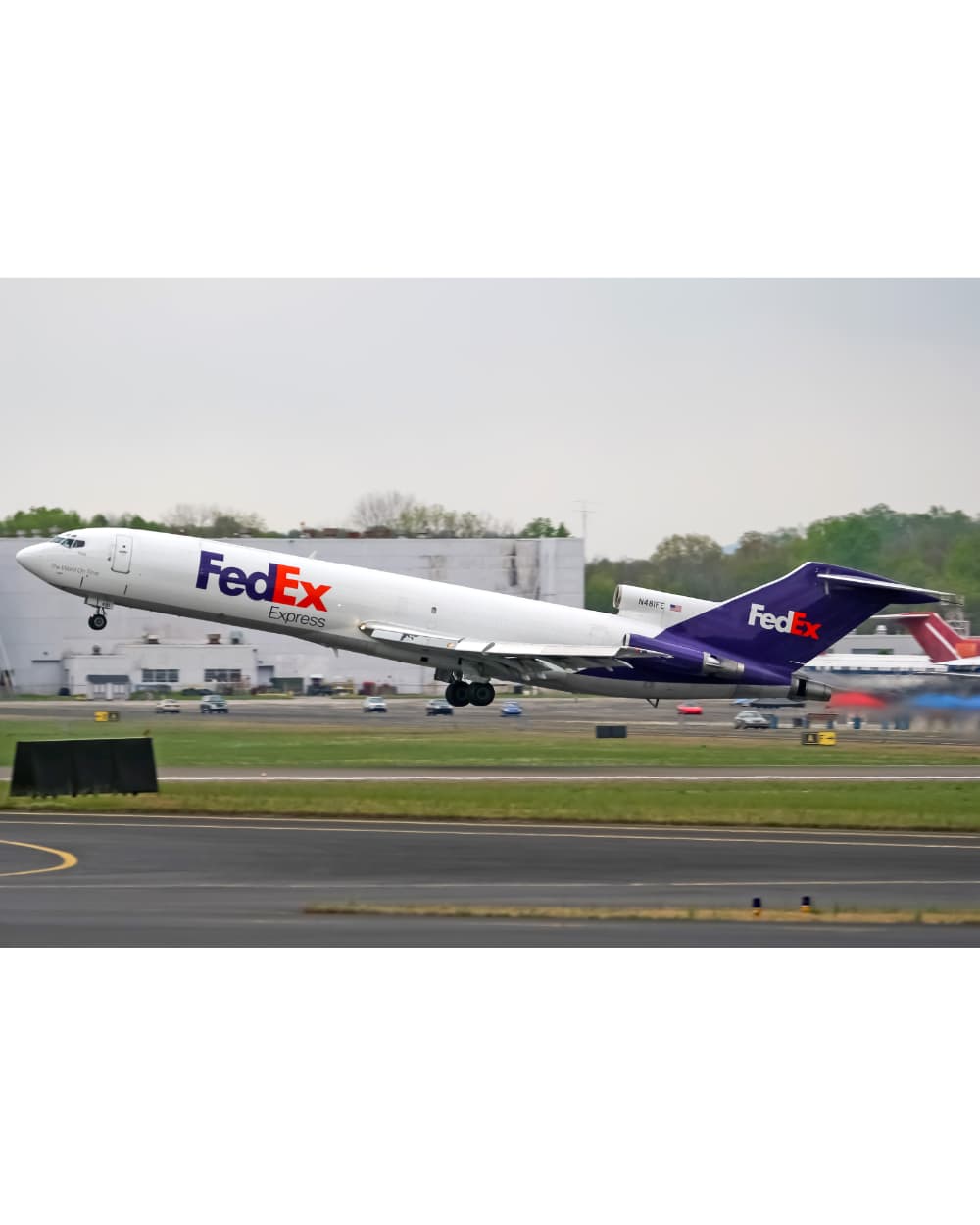 Boeing 727 - Fedex - White
