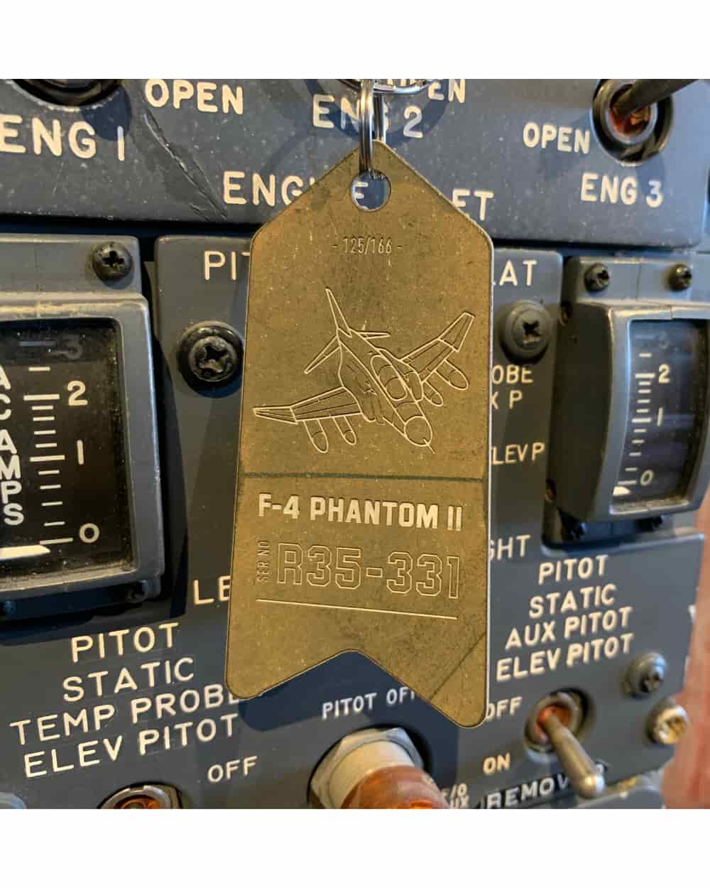 F-4 Phantom II - Brown & Blue-Grey with Spotted Red