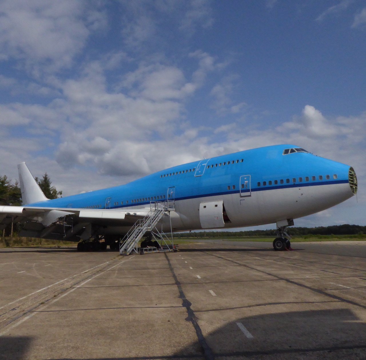 Avion Boeing 747 PH-BFF de la KLM sur le tarmac avant démantèlement - by Flight Inspiration®
