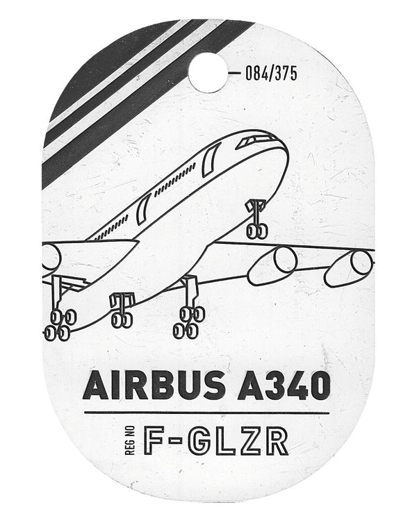 A340 – F-GLZI エールフランス Aviationtag AF A340 – F-GLZI エールフランス Aviationtag - メルカリ